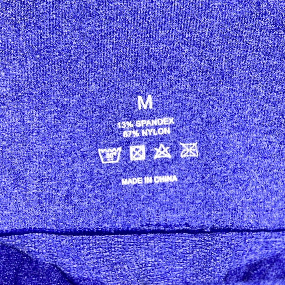 NVGTN leggings. Size M. Purple/Navy Blue